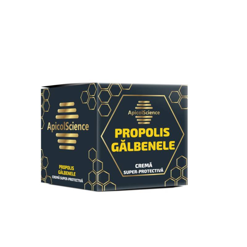 Crema super-protectiva cu propolis si galbenele, 75ml - Apicol Science