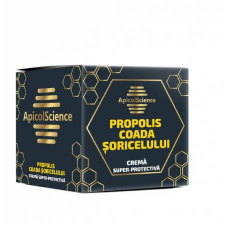 Crema super-protectiva cu propolis si coada soricelului, 75ml - Apicol Science
