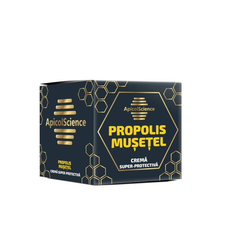 Crema super-protectiva cu propolis si musetel , 75ml - Apicol Science