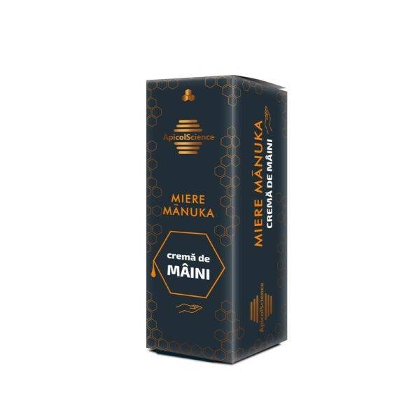 Crema De Maini Cu Miere De Manuka, 50ml - Apicol Science