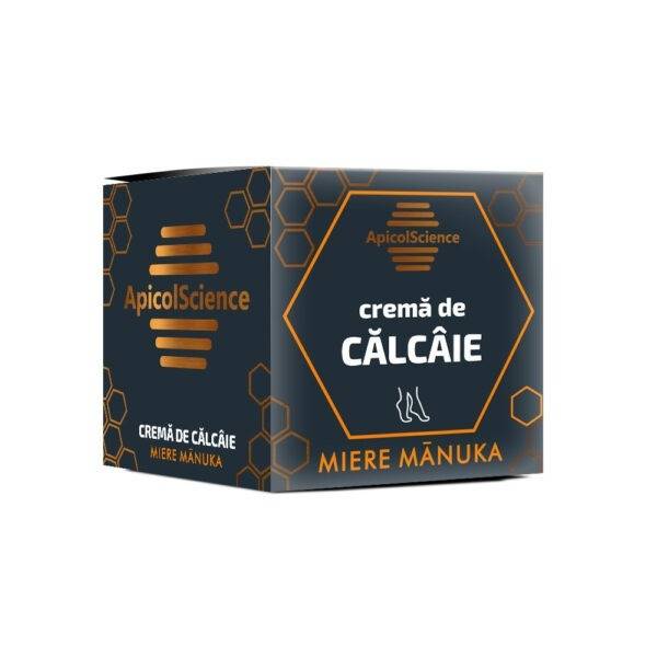 Crema Pentru Calcaie Cu Miere De Manuka, 50ml - Apicol Science