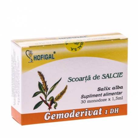 Salcie scoarta - gemoderivat 30monodoze - Hofigal