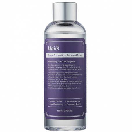 Toner facial hidratant fara parfum, 180ml - Klairs