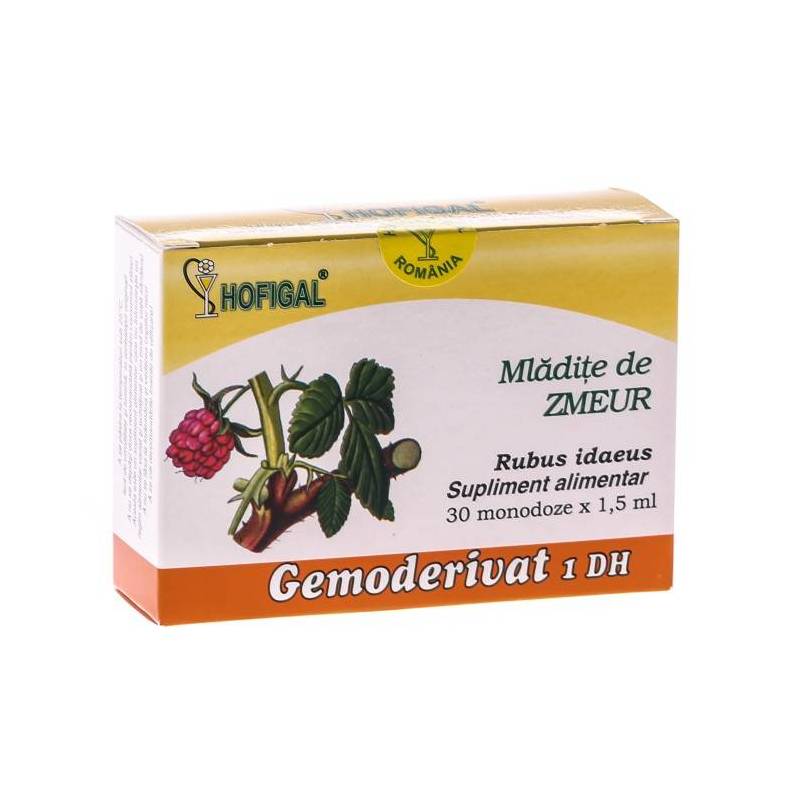 Zmeur mladite - gemoderivat 30monodoze - Hofigal