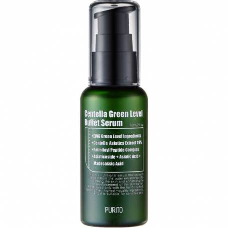 Centella Green Level Buffet Serum, 60ml - Purito