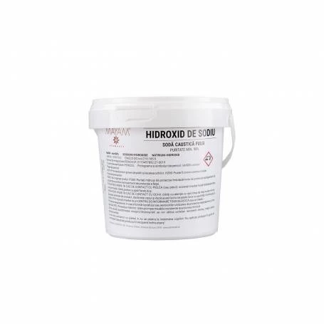 HIDROXID DE SODIU NAOH, 800G - MAYAM