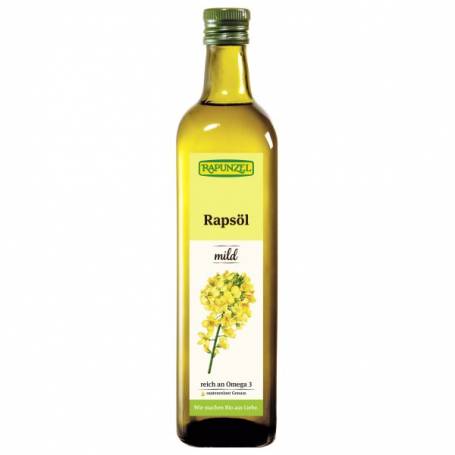 Ulei de rapita dezodorizat, eco-bio, 750ml - Rapunzel