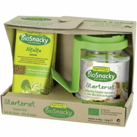 Set Starter pentru germinat, BioSnacky, eco-bio, 160g - Rapunzel