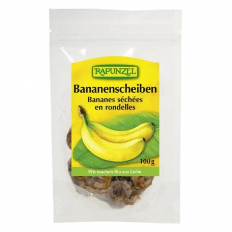 Rondele de banane, eco-bio, 100g - Rapunzel