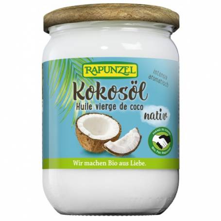 Ulei de cocos virgin, eco-bio, 400g - Rapunzel