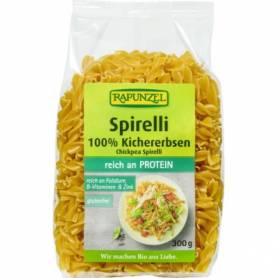 Spirelli din naut FARA GLUTEN, eco-bio, 300g - Rapunzel