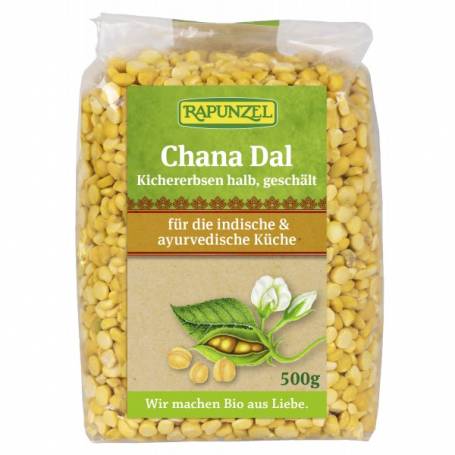 Naut jumatati Chana Dal, eco-bio, 500g - Rapunzel