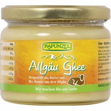 Grasime din Unt, Allgau Ghee, eco-bio, 250g - Rapunzel