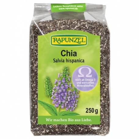 Chia seminte, eco-bio, 250g - Rapunzel