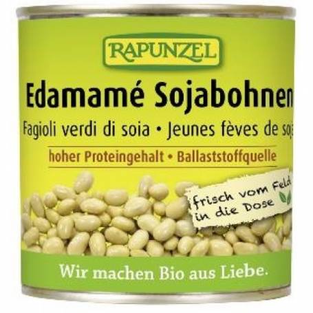 Soia Edamame in doza, eco-bio, 200g - Rapunzel