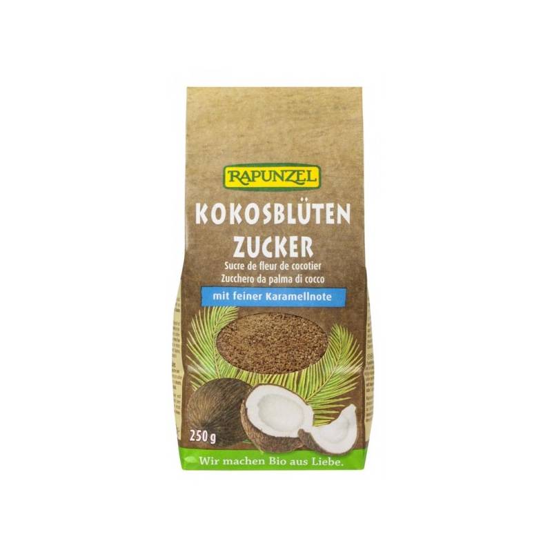 Zahar din flori de nuca de cocos, eco-bio, 250g - Rapunzel