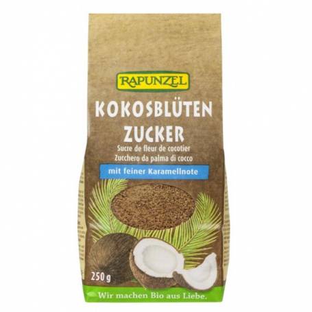 Zahar din flori de nuca de cocos, eco-bio, 250g - Rapunzel