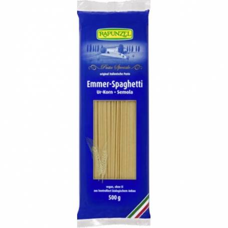 Spaghetti Emmer, eco-bio, 500g - Rapunzel