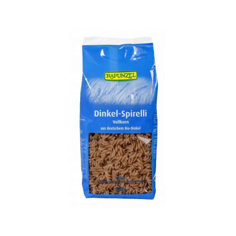 Spirelli spelta integrale, eco-bio, 500g - Rapunzel
