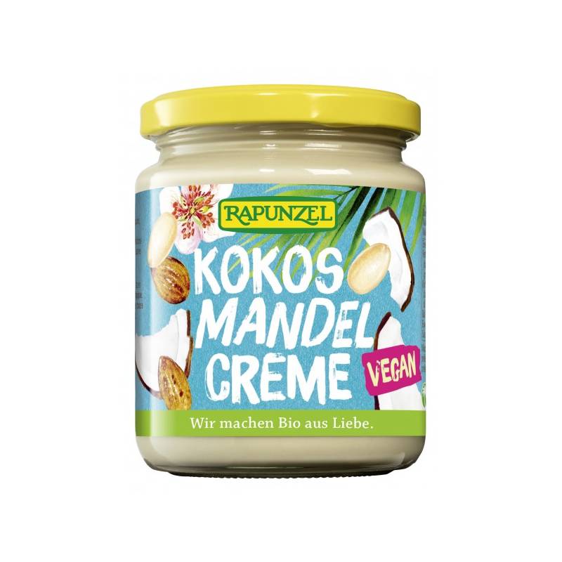 Crema cu cocos si migdale, eco-bio, 250g - Rapunzel
