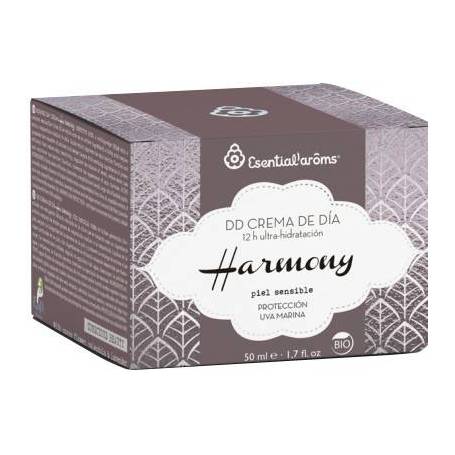 CREMA HIDRATANTA DE ZI PENTRU PIELE SENSIBILA, HARMONY, ECO-BIO, 50ml - Esential'aroms