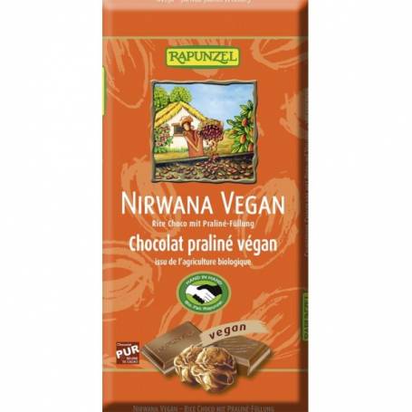 Ciocolata Vegana Nirwana, eco-bio, 100g - Rapunzel