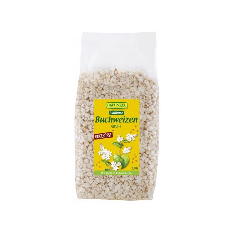 Hrisca integrala expandata, eco-bio, 100g - Rapunzel