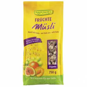 Musli cu fructe, eco-bio, 750g - Rapunzel