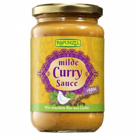 Sos curry fin vegan, eco-bio, 340g - Rapunzel