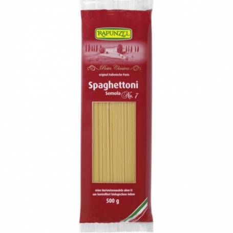 Spagettoni semola Nr.7, eco-bio, 500g - Rapunzel