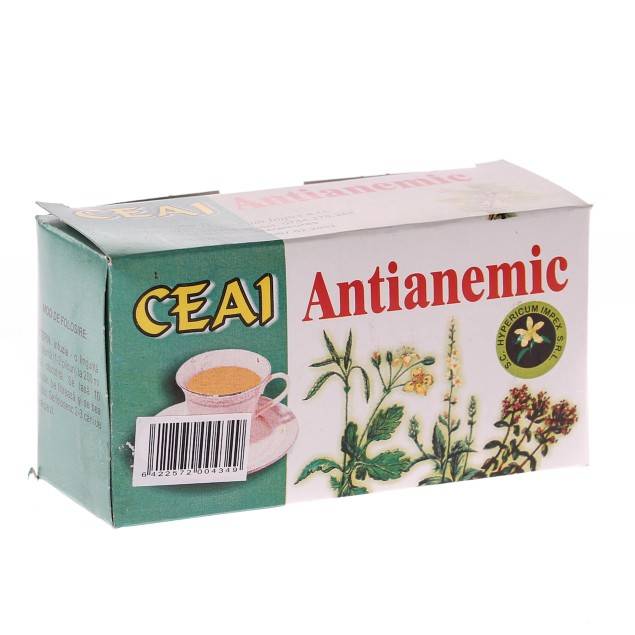 Ceai antianemic 30g - hypericum