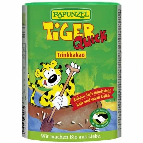 Cacao Tiger Quick Instant, eco-bio, 400g - Rapunzel