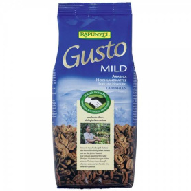Cafea Gusto Arabica delicata macinata, eco-bio, 250g - Rapunzel