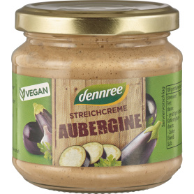 Crema tartinabila cu vinete, eco-bio, 180g - Dennree