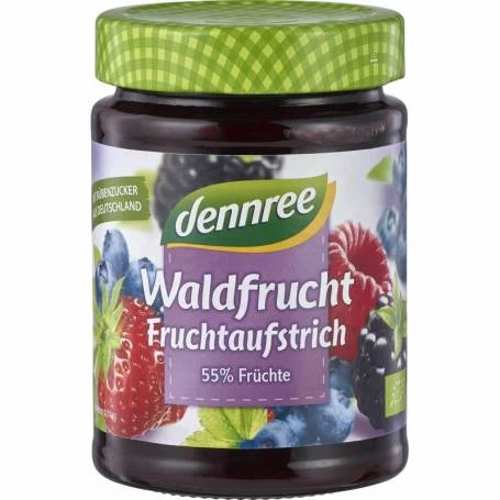 Gem de fructe de padure, eco-bio, 340g - Dennree