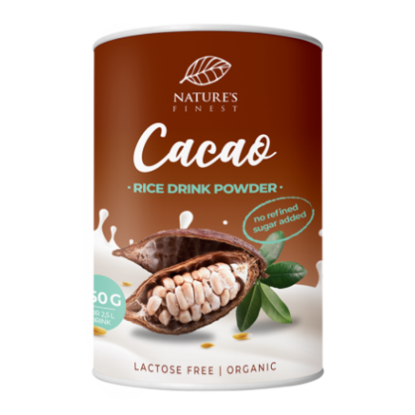 Lapte de orez cu cacao instant, eco-bio, 250g - Nutrisslim