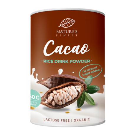 Lapte de orez cu cacao instant, eco-bio, 250g - nutrisslim
