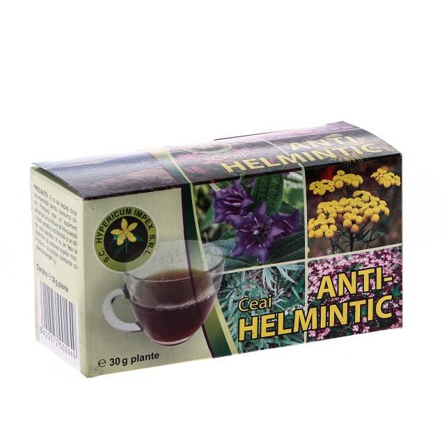 Ceai antihelmintic 30g - hypericum