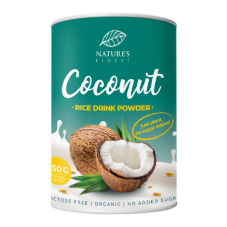 Lapte instant de orez cu cocos, eco-bio, 250g - Nutrisslim
