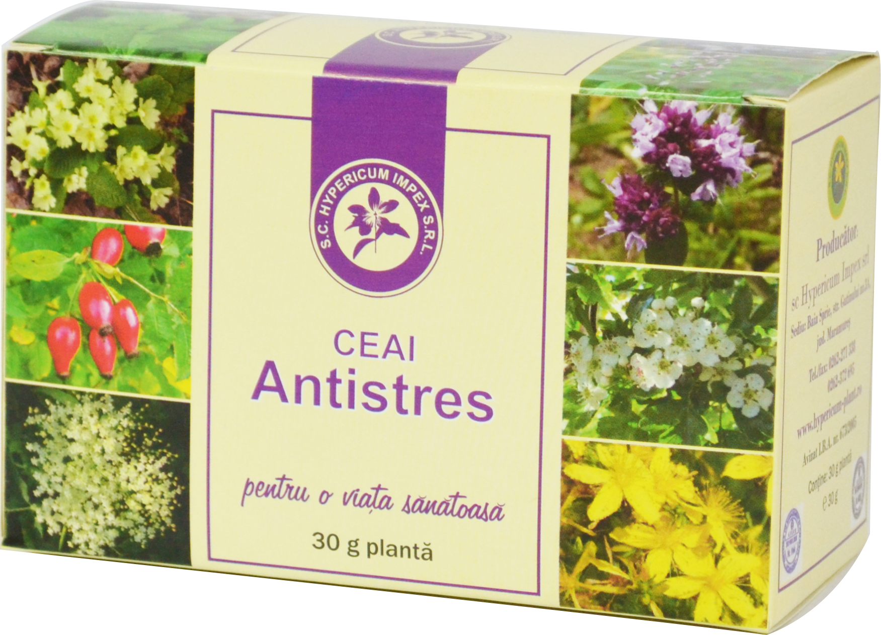 Ceai antistres 30g - hypericum