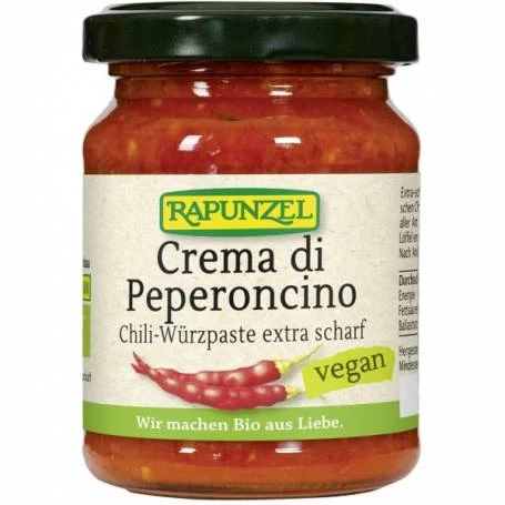 Crema ardei iute, eco-bio, 120g - Rapunzel