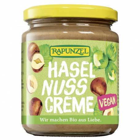 Crema de alune Vegan, eco-bio, 250g - Rapunzel