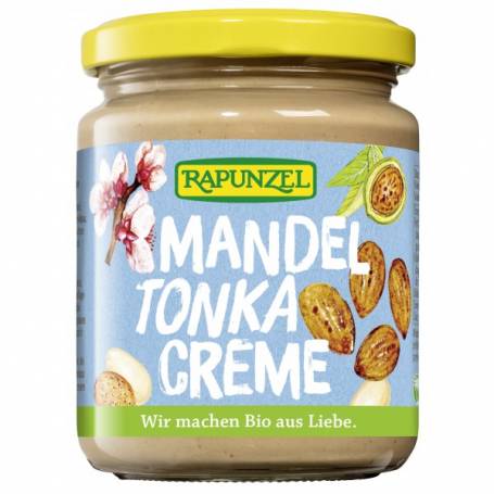 Crema de Migdale si Tonka, eco-bio, 250g - Rapunzel