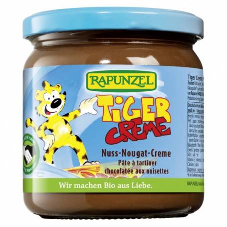 Crema de nuca Nougat Tiger, eco-bio, 400g - Rapunzel
