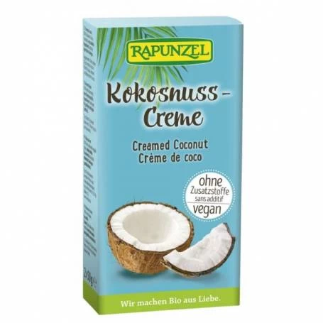 Crema de cocos, eco-bio,100g - Rapunzel
