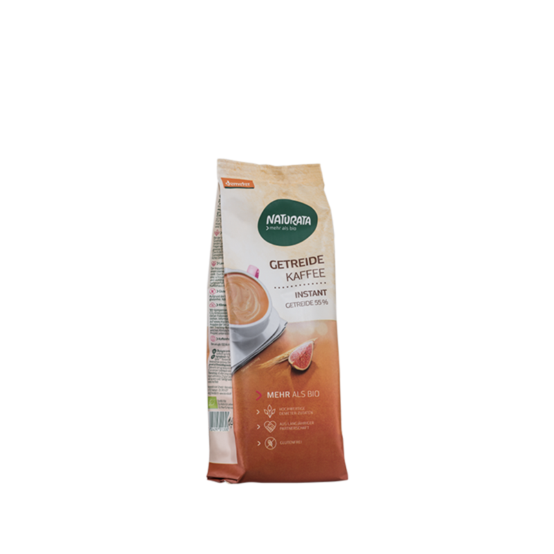 CAFEA DE CEREALE 55% INSTANT FARA GLUTEN, ECO-BIO 200g - NATURATA