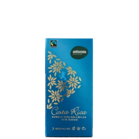 CIOCOLATA NEGRA CU LAPTE 50% COSTA RICA, ECO-BIO 100g - NATURATA