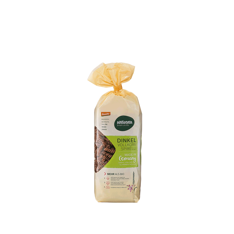 PASTE FUSSILI DIN GRAU SPELTA, ECO-BIO, 500g - NATURATA