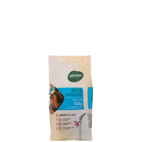 PASTE IN 3 CULORI DIN OREZ FARA GLUTEN, ECO-BIO, 250g - NATURATA