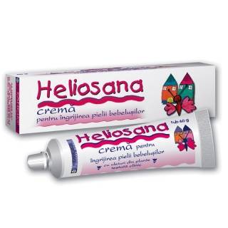 Heliosana crema pentru ingrijirea pielii bebelusilor 60g - aliphia